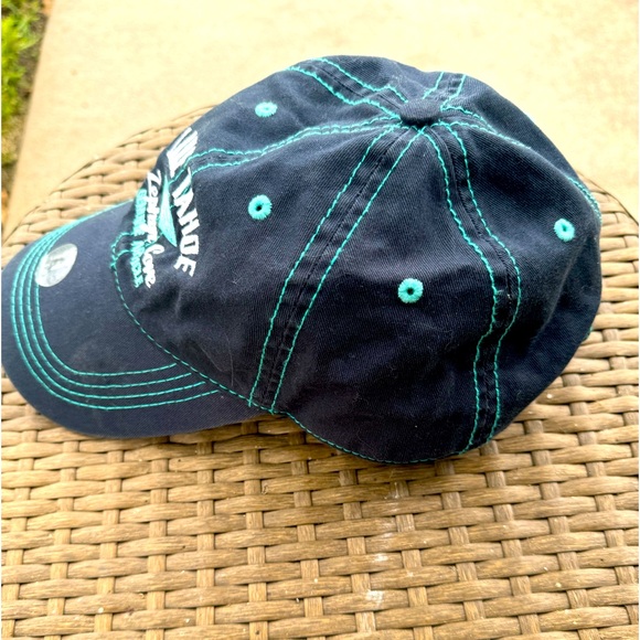 Lake Tahoe Zephyr Cove, Blue & White Hat, Size Large - Picture 2 of 7